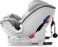 Дитяче автокрісло Caretero Yoga Isofix Grey